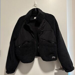 BDG Black fleece Jacket